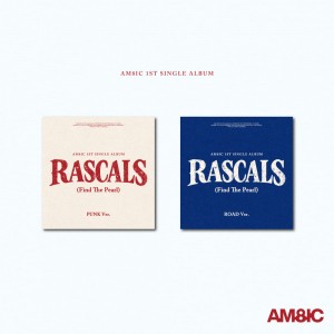  【랜덤】AM8IC (엠빅) - 1st Single Album [RASCALS] (Find The Pearl) PUNK Ver. / ROAD Ver.
